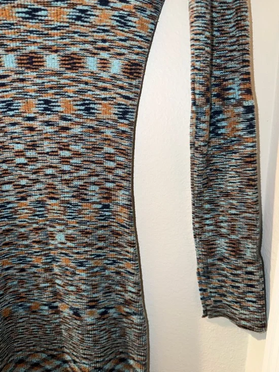 Cotton On Multicolor Long Sleeve Knit Midi Dress - Picture 3 of 5